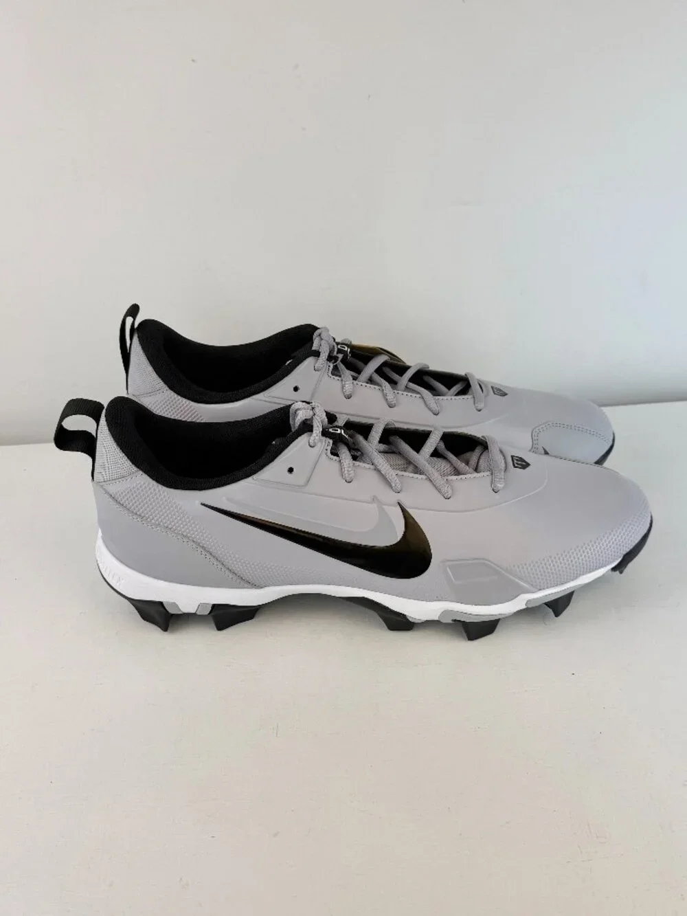 Men's 12 - Nike Force Trout 9 Keystone - Gray Baseball Cleats - FB9728-002